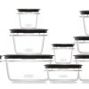 Rubbermaid Rubbermaid Premier Food Storage Containers 20-Piece Set Grey Grey 2 57 4ee5e280 f28c 42cc 9dab 9e7160e130a9