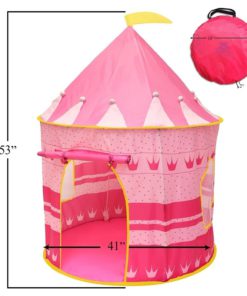 Kiddey Princess Castle Kids Play Tent - Indoor/Outdoor Pink Children Playhous.. 11 57 4f1d3241 15f9 4621 953c 019381610c69