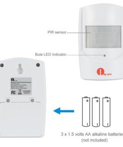 1Byone Wireless Driveway Alert Infrared Motion Sensor With 2 Plug In Receiver.. 6 57 4f2c113a 7aad 487c 9c0f 0793c278154e