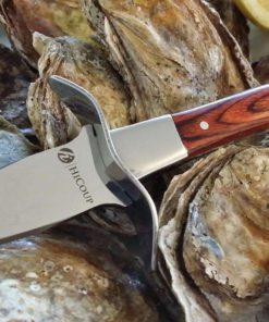 Alternative view of Oyster Knife By Hicoup Premium Quality Pakka Wood-Handle Oyster Shucking Kni..