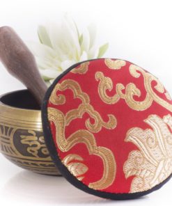 Silent Mind ~ Antique Design Tibetan Singing Bowl Set ~ With Mallet & Silk Cu.. 14 57 507ca484 f1f1 4828 b64b c4faffc25e57