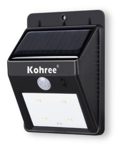 Kohree 3 Pcs Solar Powered Wireless 4 Led Security Motion Sensor Light Outdoo.. 9 57 5192ca74 c7e7 4310 b7fd 0c1a4308fbf7