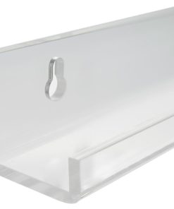 Alternative view of "Invisible" Acrylic Nail Polish Rack. Versatile 3 Floating Shelves Set - Wall..