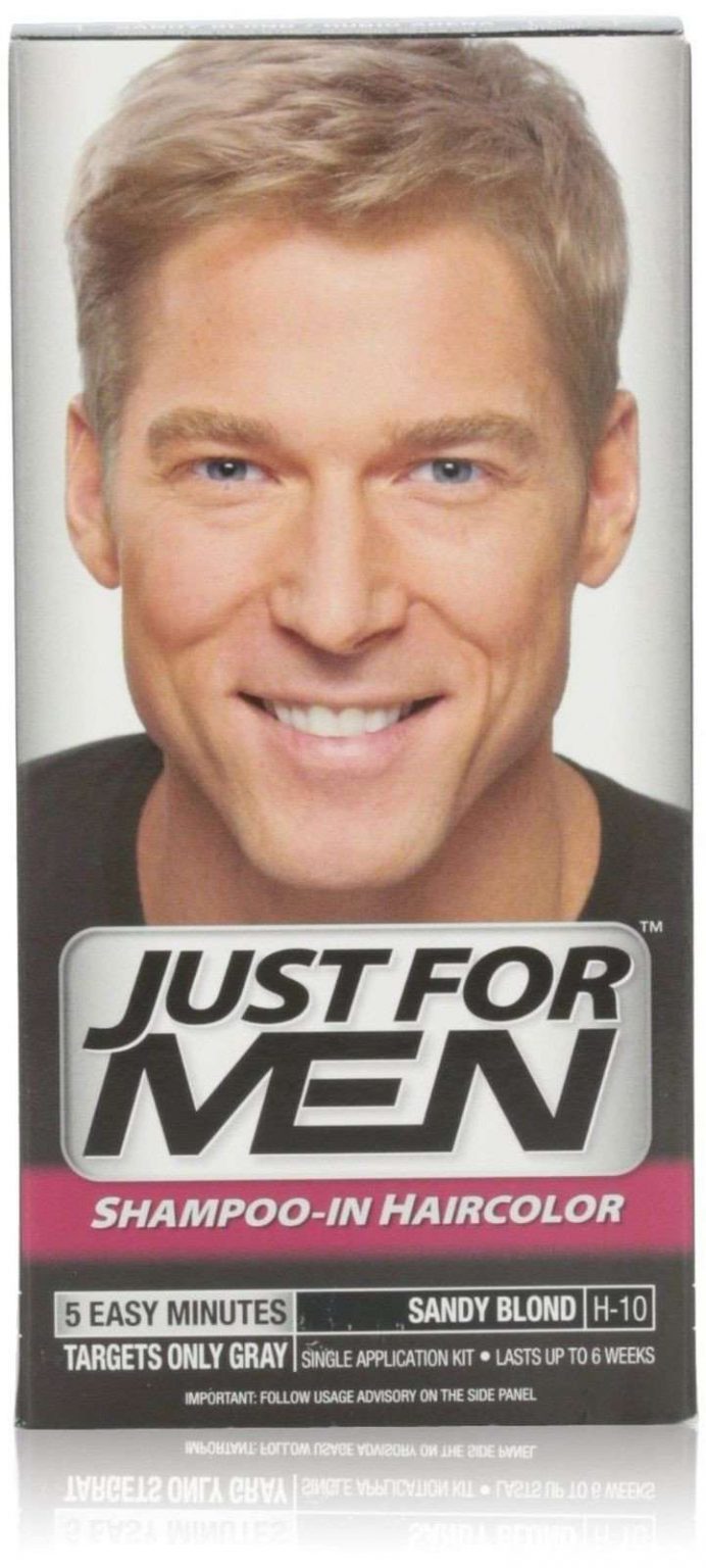 Just For Men Shampoo-In Hair Color - Sandy Blond H-10 (2 Pack!)