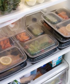 Meal Prep Haven Stackable 3 Compartment Food Containers With Lids Set Of 7 15 57 525ebef8 b115 47a8 9904 6b04533b8938