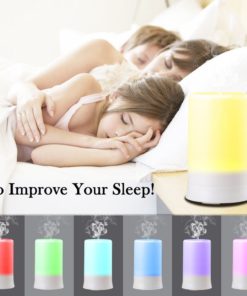 Alternative view of Dland 100Ml 7 Colors Electric Aromatherapy Essential Oil Diffuser With 4 Time..