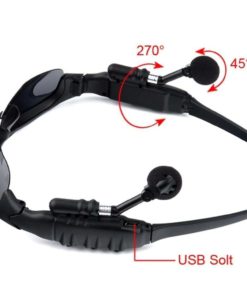 Alternative view of Wonfast Black Bluetooth Sunglasses Sun Glasses Music Handsfree Headset Headph..