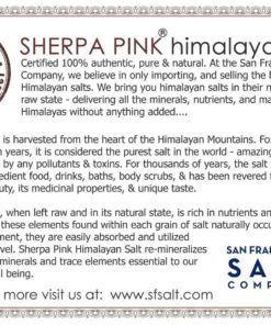 Sherpa Pink Gourmet Himalayan Salt 2Lbs Extra-Fine Grain. Incredible Taste. R.. 11 57 5334d33a c70f 417a 9d60 2de2af4cb3e4