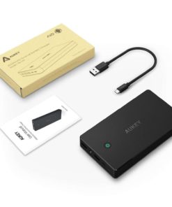 Aukey 20000Mah Portable Charger With Lightning Input And 4.8A Dual Usb Output.. 13 57 53abfbc8 5a36 4cc5 91a0 bdc7762c98ed