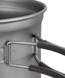 Healthpro Titanium Lightweight 3-Piece Pot And Pan Camping Hiking Cookware Set 12 57 53ce45e6 03e8 4975 b38e eac6c0240431