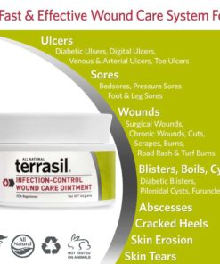 Alternative view of Terrasil Wound Care - 3X Faster Healing Dr. Recommended 100% Guaranteed Paten..