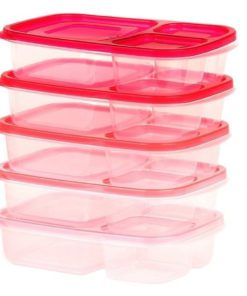 Bento Lunch Box Food Storage Containers For Kids And Adults 5 Containers 3-Co.. 17 57 56d3a777 fcf6 4589 9a98 b971476ccb3c