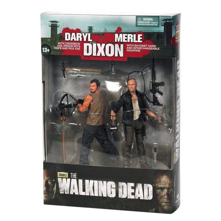 Mcfarlane Toys The Walking Dead Tv Series 4 Merle & Daryl Dixon Brothers 2-Fi..