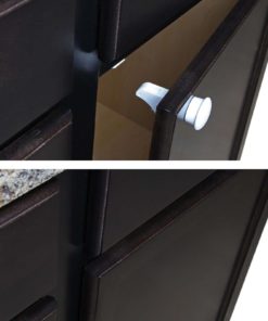 Safety Baby Magnetic Cabinet Locks - No Tools Or Screws Needed 4 Locks + 1 Key 10 57 5790023c e886 4a22 a67f d0679ac76ed7