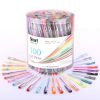 Smart Color Art - 100 Pcs Gel Pen Set | Colors Included: Classic Glitter Neon.. 5 57 57c10240 f0e7 47f9 86cd 7f96a9577b48