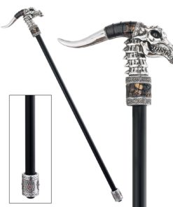 Alternative view of Design Toscano Dragonsthorne Nebula Dragon Gothic Walking Stick Collection