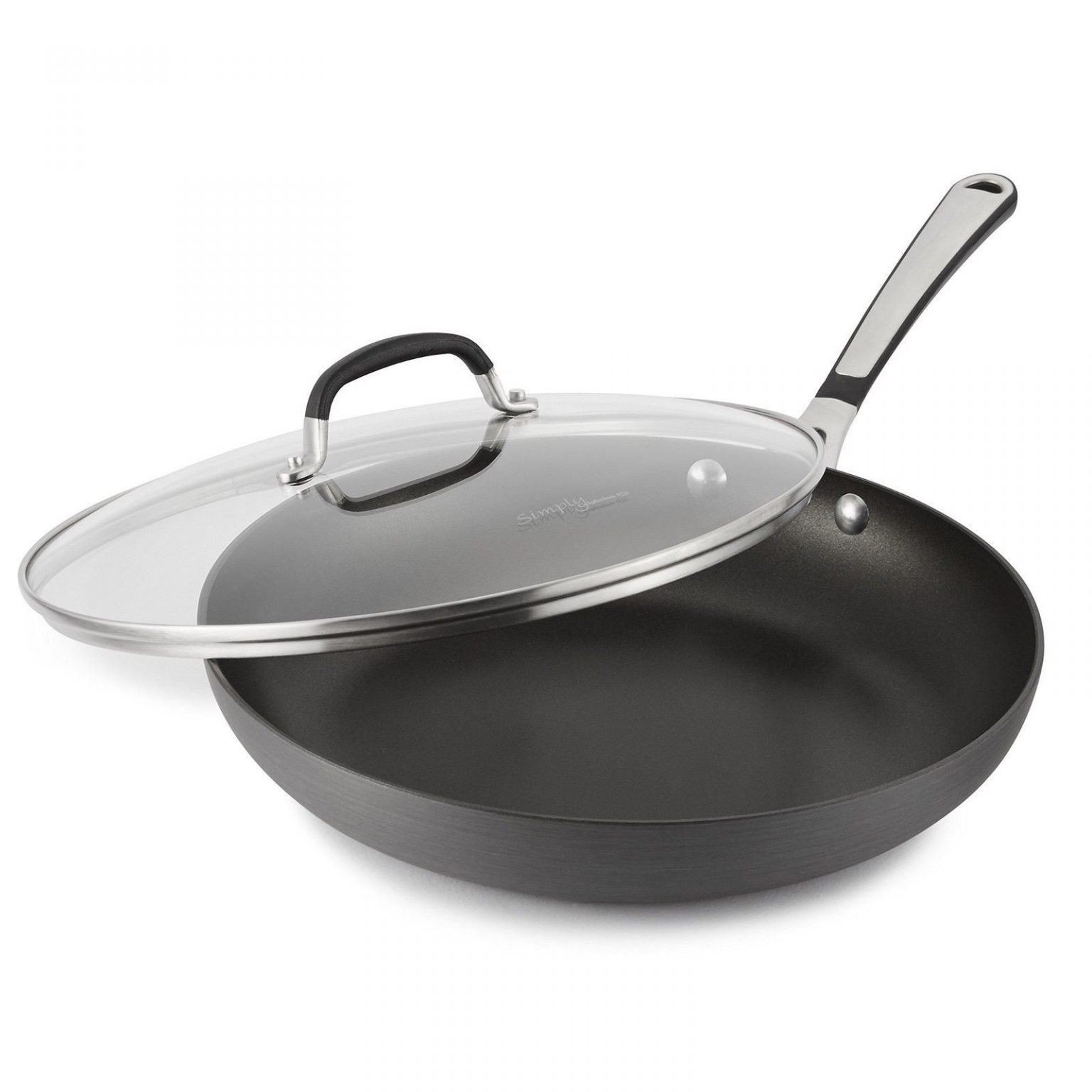 Simply Calphalon 12Inch Nonstick Covered Omelette Pan 1 Swiftsly