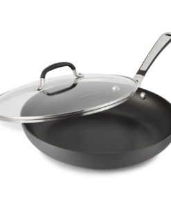 Alternative view of Simply Calphalon 12-Inch Nonstick Covered Omelette Pan 1
