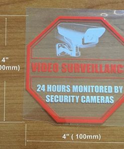 **Front Self Adhesive Clear Vinyl** Outdoor/Indoor (4 Pack) 4" X 4" Home Busi.. 9 57 587cc293 a21b 47dc a882 1b296f8e153f