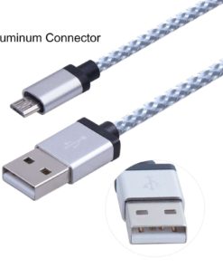 Alternative view of Amoner 3Pack 10Ft Nylon Braided High Speed Usb 2.0 A Male To Micro Usb Male C..