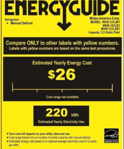 Midea Whs-121Lss1 Compact Single Reversible Door Refrigerator And Freezer 3.3.. 11 57 59199b47 1c3e 4117 8ab9 fcc308acfa0b 1