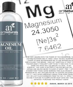 Art Naturals Magnesium Oil 12 Oz - Best Natural Deodorant - Reduces Migraines.. - $19.95
