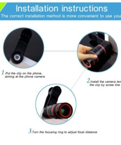 Bial Universal 8X Phone Telescope Camera Lens Clip-On For Ios Android Smartph.. 18 57 5aa9e1fb 6f11 4f4c aa58 f9a2a346976a