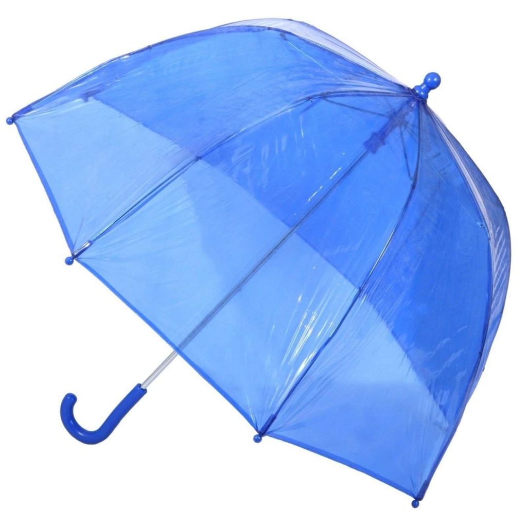 Totes Kids Bubble Umbrella Blue 38" Canopy