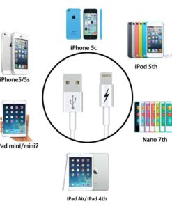 3 Ft 5 Ft 10Ft Certified Iphone 5 & 6 Charging Cable Variety Pack - 8-Pin Lig.. 13 57 5bb3557d 95f9 468b a312 781c14f46df9
