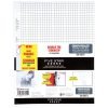 Five Star Filler Paper Graph Ruled Reinforced Loose-Leaf 11 X 8 1/2" Sheet Si..
