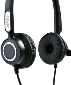 4-Pin Rj9 Binaural Headset Agptek Hands-Free Call Center Headphone For Desk P.. 13 57 5cbdb695 c442 4dfa 861a b9c9c829e2a4