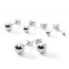 5 Pair Set Of Sterling Silver Round Ball Stud Earrings Includes 2Mm 3Mm 4Mm 5.. 3 57 5ccc0999 2d83 47a6 904f 50cf1b3f47ad