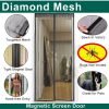 Magnetic Screen Door Mesh Curtain Full Frame Velcro.Screen Door Size 39"X 99".. 2 57 5cf52dd3 91e8 40ec 85ca f417d9b0f634