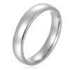 Stainless Steel Womens Mens Plain Wedding Band Ring Polished Charm 4Mm Size 6.. 16 57 5d090214 f366 4287 9cab 85309f690ac7