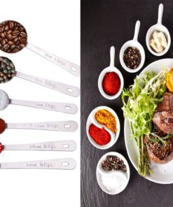 Accmor 11-Piece Stainless Steel Measuring Spoons/Cups Set - Premium Stackable.. 13 57 5d454c56 5461 4fba b53f 0cfec2011afa