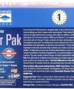 Alternative view of Trace Minerals Research Electrolyte Stamina Power Pak Concorde Grape 30 Count