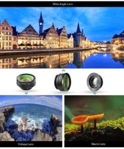 Aukey Optic Iphone Lens 180 Fisheye Lens + 110 Wide Angle + 10X Macro Mini Cl.. 8 57 5efe3ec7 71b3 472a 8187 0ef43fa894ec