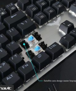 Havit Hv-Kb378L Rgb Backlit Wired Mechanical Gaming Keyboard With Blue Switches 12 57 6015f1e2 9092 4958 8263 6060e592a234