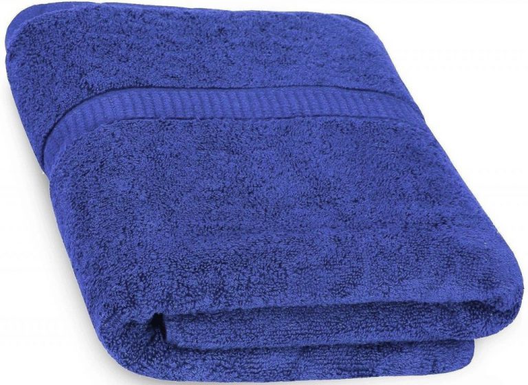 Luxury Bath Sheet Towel (Royal Blue; 35 X 70 Inch) Cotton Extra Large Beach B..