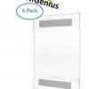Acrylic Sign Holder 8.5 X 11 Or 11 X 8.5 + Strong Adhesive Wall Mount No Dril.. 13 57 60c4b8a9 7e88 44bb 99aa 4896ce6ee5c1