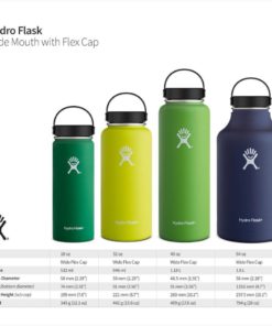 Hydro Flask Vacuum Insulated Stainless Steel Water Bottle Wide Mouth W/Flex Cap 10 57 60c62121 2227 4fa4 a526 1eb8500d280a