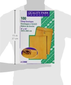 Quality Park Clasp 9 X 12 Inch 28Lb Brown Kraft Envelopes 100 Count (37890) 5 57 616d03a5 aac5 4cda 813d 9fd82c9667c0