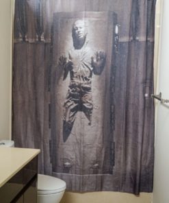 Alternative view of Star Wars Han Solo In Carbonite Shower Curtain