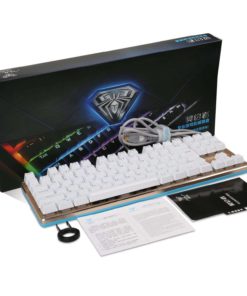 Aula Led Backlit Wired Mechanical Gaming Keyboard With Blue Switches(Gold) 17 57 63143903 265c 409c a93a 0d810567a815