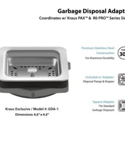 Kraus Gda-1 Garbage Disposal Adapter 3 57 63b5d9c3 6fe2 4b8b a16d a380d43cc219