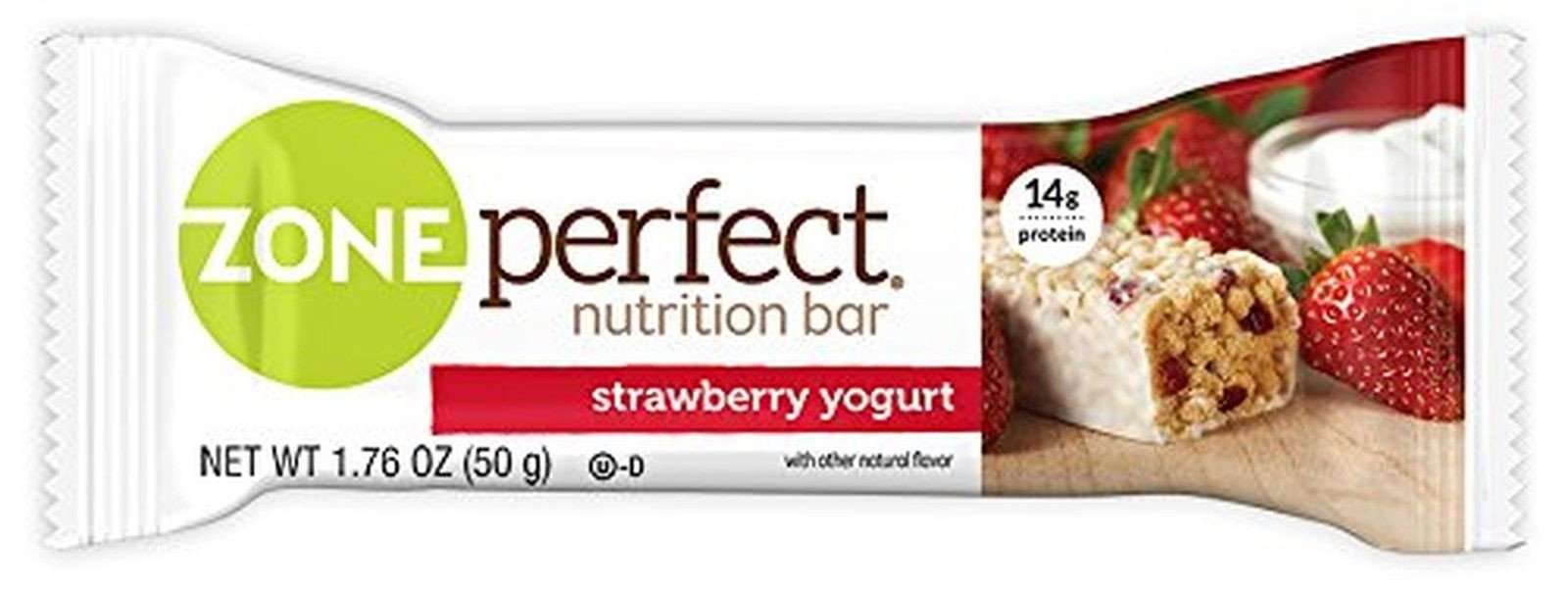 Zoneperfect Nutrition Bars Strawberry Yogurt 1.76 Oz 12 Count Swiftsly