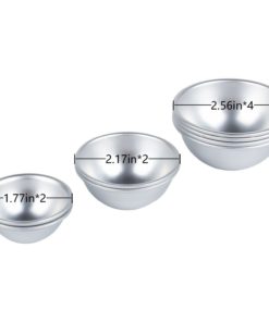 Fiery Youth Diy Metal Bath Bomb Mold With 3 Size 4 Set 8 Pieces Relaxation A.. 11 57 65012798 fdbe 4d8c a83c 90b5a04f547c