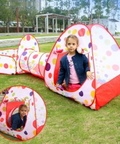 Eocusun Pop Up Kids Play Tent With Tunnel And Ball Pit Indoor And Outdoor Eas.. 8 57 6604f090 2123 4b2d 872e d98fefdf97cf