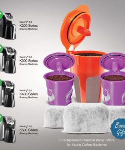 2 Reusable Kcups 1 Reusable Carafe Kcup And 3 Replacement Charcoal Water Filt.. 11 57 66d9ad34 d0ee 4cbf 8dfa 9da4a858814f