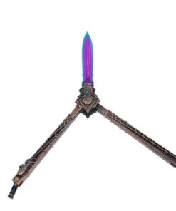 Alternative view of Cuts Sports Special Edition Multicolored Spider Knife Handle Practice Trainer..